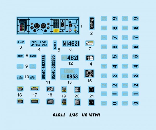 Trumpeter 01011 1/35 US MTVR Model Kit — detail view 3