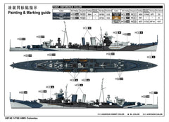 Trumpeter 1/700 06742 HMS COLOMBO Model Kit