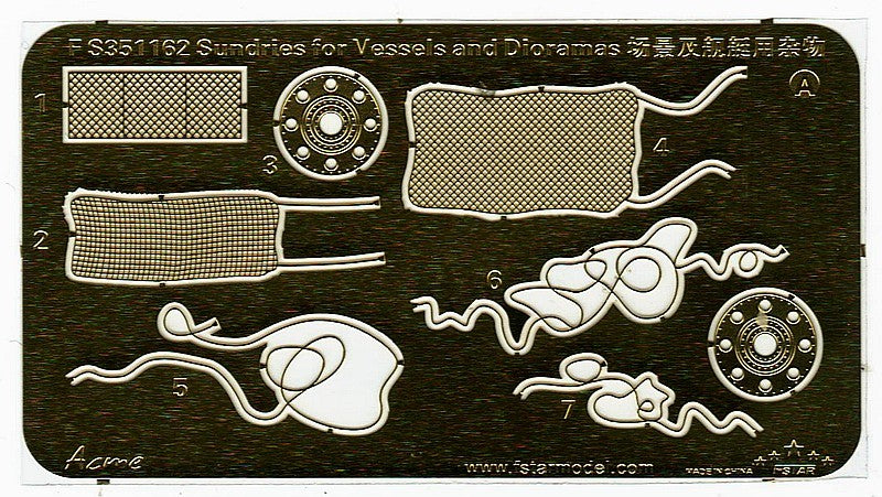 FIVE STAR FS351162 1/350 Sundries for Vessels and Dioramas