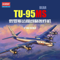 ACADEMY 12643 1/144 Russian Air Force Tu-95MS "Bear"Aircraft Model Kit