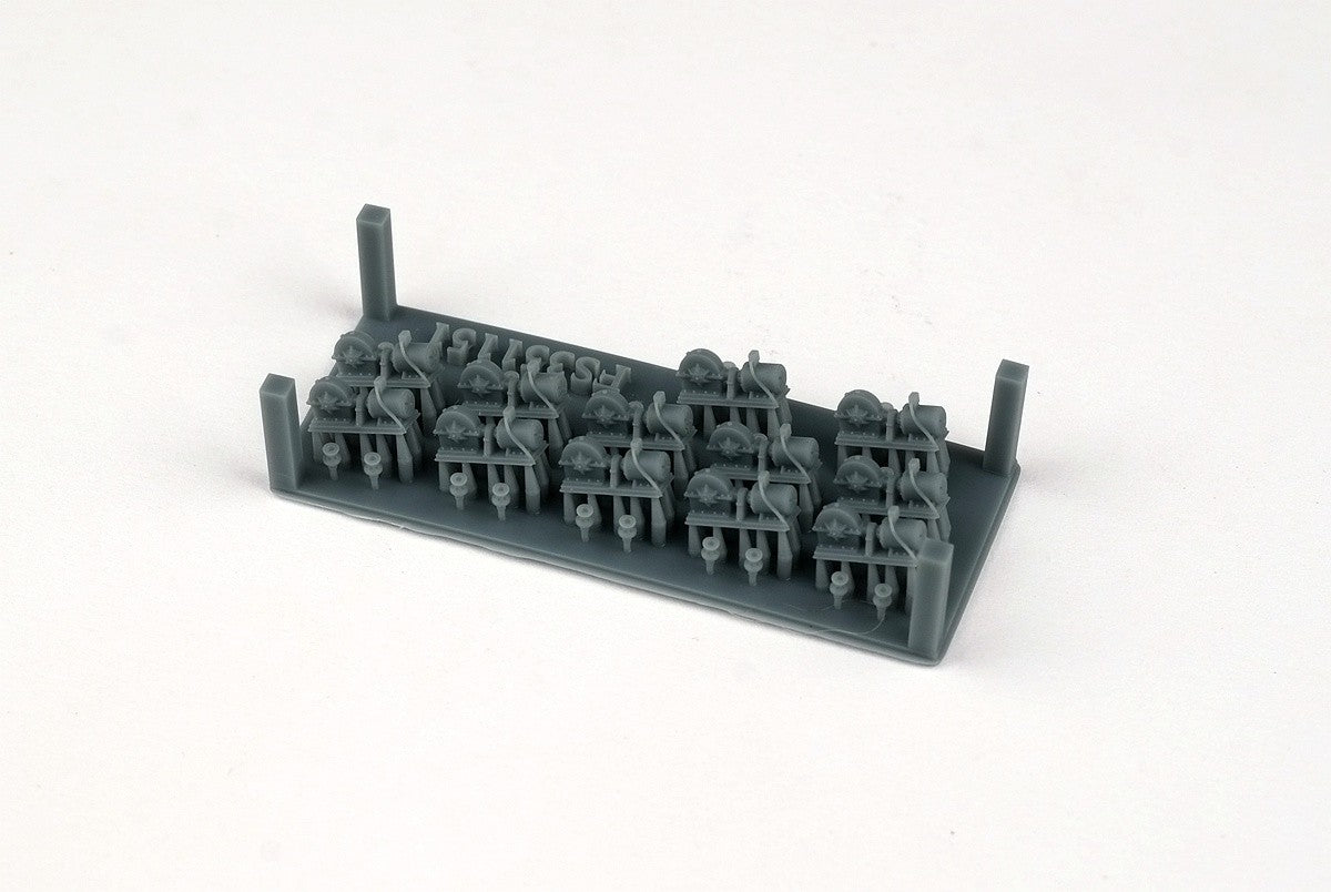 Five star 1/350 FS351151 WWII IJN Winch for Material Handling (12 set)