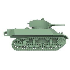 SSMODEL SS200506 1/200 Military Model Kit US M3A3 Stuart Light Tank