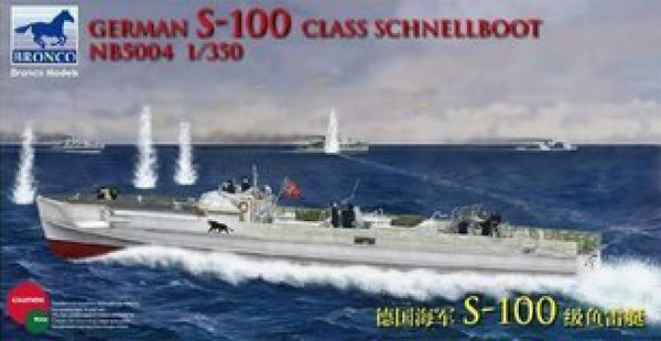 Bronco Model kit NB5004 1/350 German S-100 Class Schnellboot