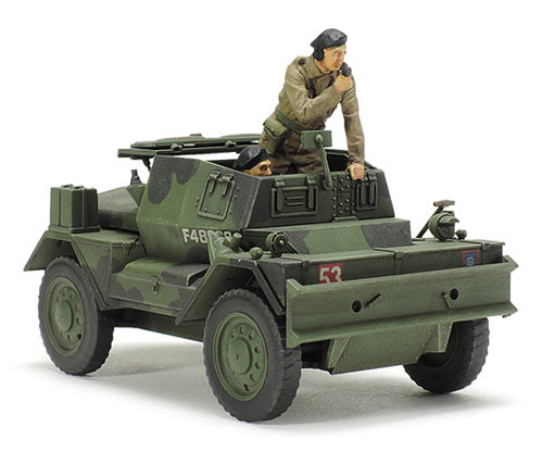 Tamiya 32581 1/48 Scale Model Kit British Daimler Armored Scout Car Dingo MKII — scale model kit