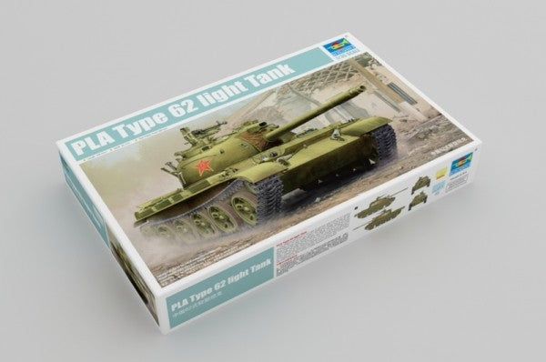 Trumpeter 05537 TYPE 62 LIGHT TANK 1/35 Model Kit- Secondary image