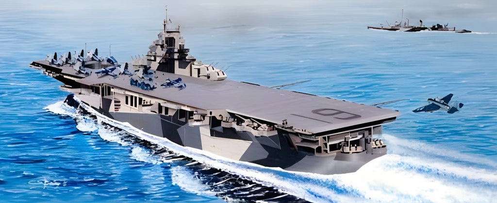 Trumpeter 05610 USS HANCOCK CV-19 Plastic Model Kit 1/350