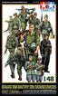 Tamiya 32530 1/48 Scale Model Figure Kit WWII German Infantry on Maneuvers