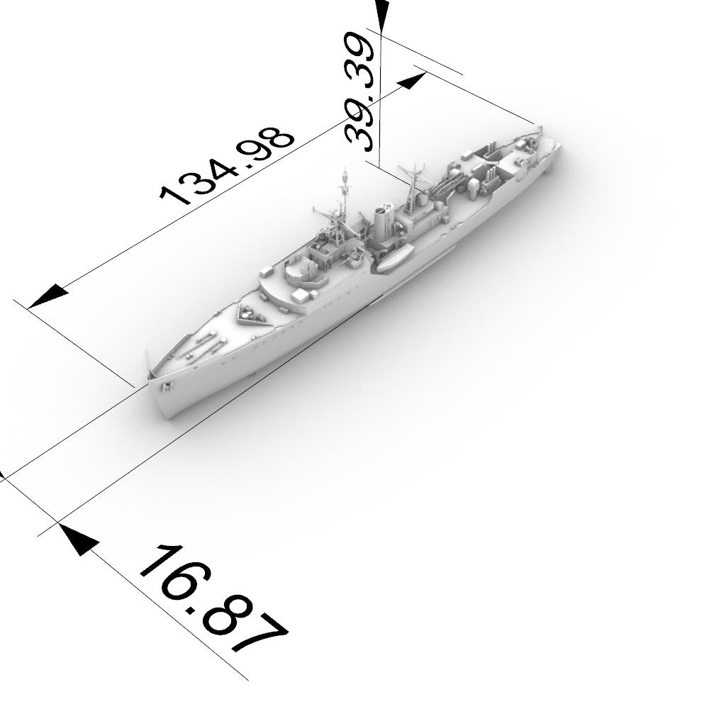 MRY-SFW SSC151 1/700 Military Model INS Blackwood Class Frigate