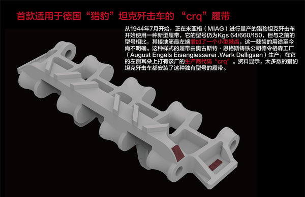 Ryefield Model RM5024 1/35 Scale Workable Track Links Sd.Kfz.173 Jagdpanther