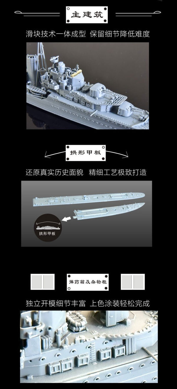 Flyhawk FH1119 1/700 HMS Kelly 1940 Plastic Model Kit