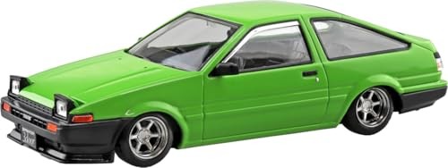 Aoshima AO-06913 1/32 Snap-Kit - Toyota Sprinter Trueno Custom Wheel (Green) Secondary image