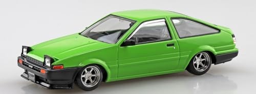 Aoshima AO-06913 1/32 Snap-Kit - Toyota Sprinter Trueno Custom Wheel (Green)