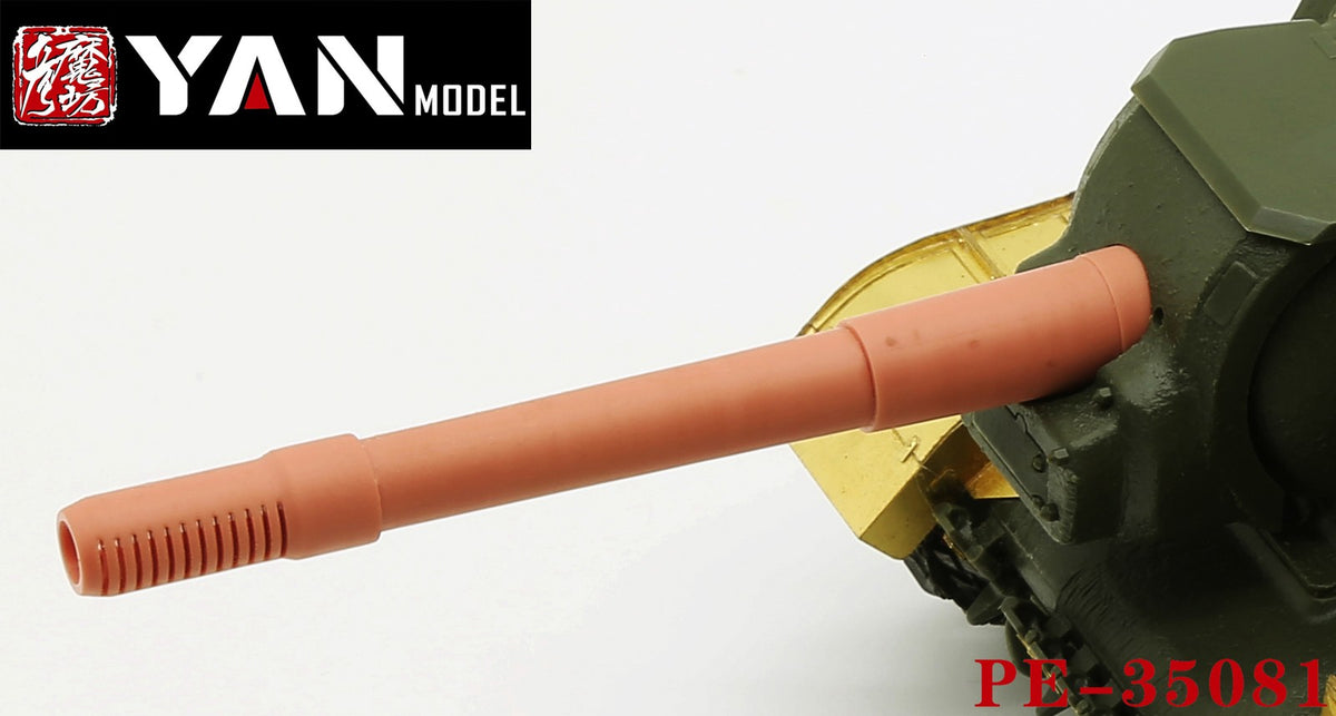 Yan Model PE-35081 1/35 Russian WWII 152mm Howitzer 3D printed cannon barrel
