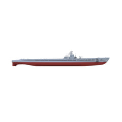 SSMODEL SS350954S 1/350 Military Model US Navy Gato Class Submarine FULL HULL