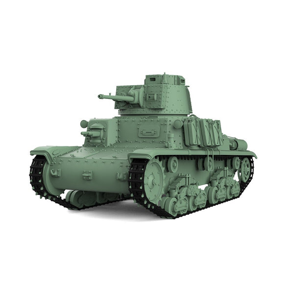 SSMODEL SS144704 1/144 Military Model Kit German Pz.kptw.M15 Medium Tank