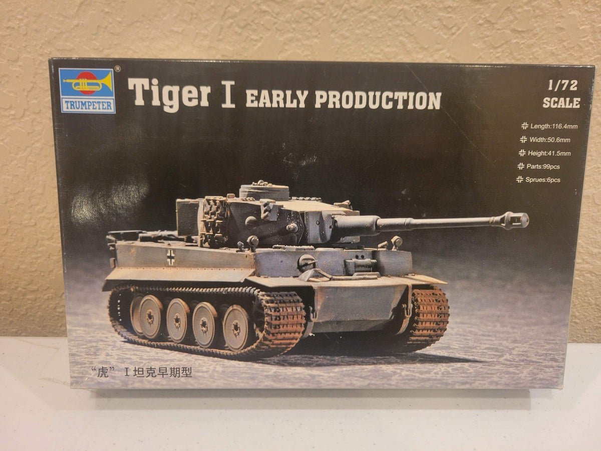 Trumpeter 07242 1/72 Scale Tiger I Early Production Model Kit – Ssmodel ...