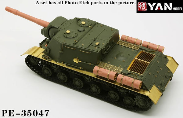 Yan Model 1/35 PE-35047 Russian JSU-152 heavy Self-propelled Gun forTAMIYA 35303