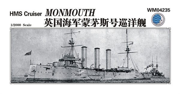 SSMODEL Wm04235 British Cruiser Monmouth 1/2000 Resin Model Containing PE