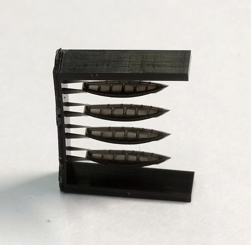 Five star 1/700 FS710362 WWII IJN 6m Traffic Boat (8set）(3D Printing)