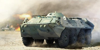 Trumpeter 1591 1/35 BTR-70 Late Version Russian Armored Personnel — scale model kit