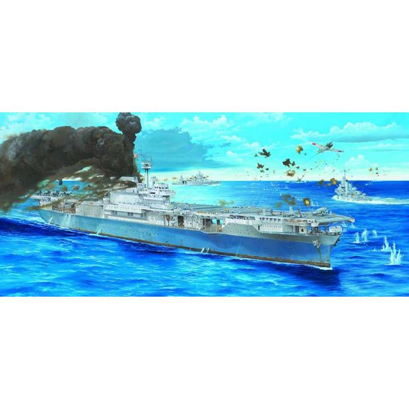 1/200 Trumpeter USS Navy Yorktown CV-5 Aircraft Carrier Warship Kit Model 03711 Main image