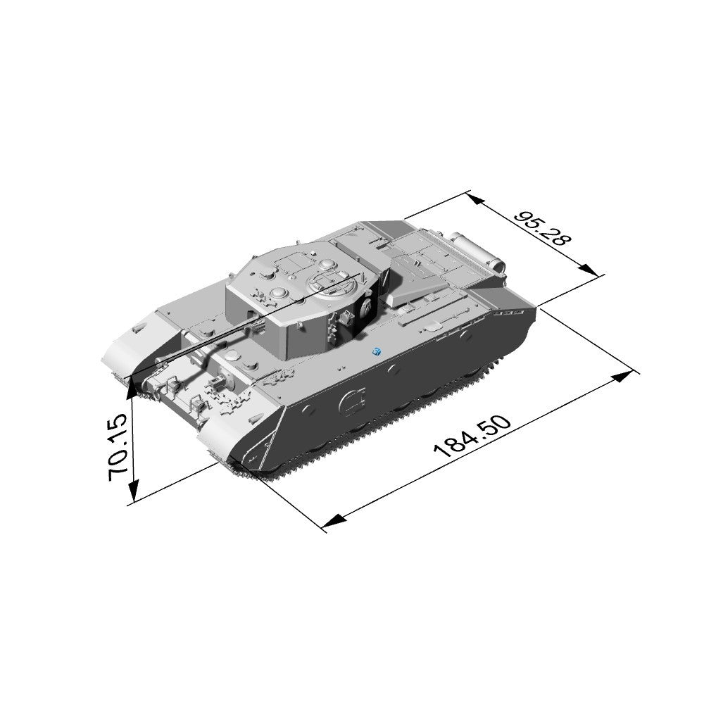SSMODEL 35138 1/35 Military Model British A33 Excelsior Heavy Assault Tank