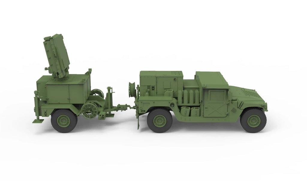SSMODEL 72137 1/72 Military Model USA SPAA M1097A2 CLAWS 3D PRINTING