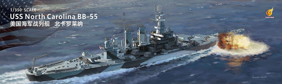 Pre-order Very Fire 1/350 USS North Carolina kit Standard Version(VF350925)