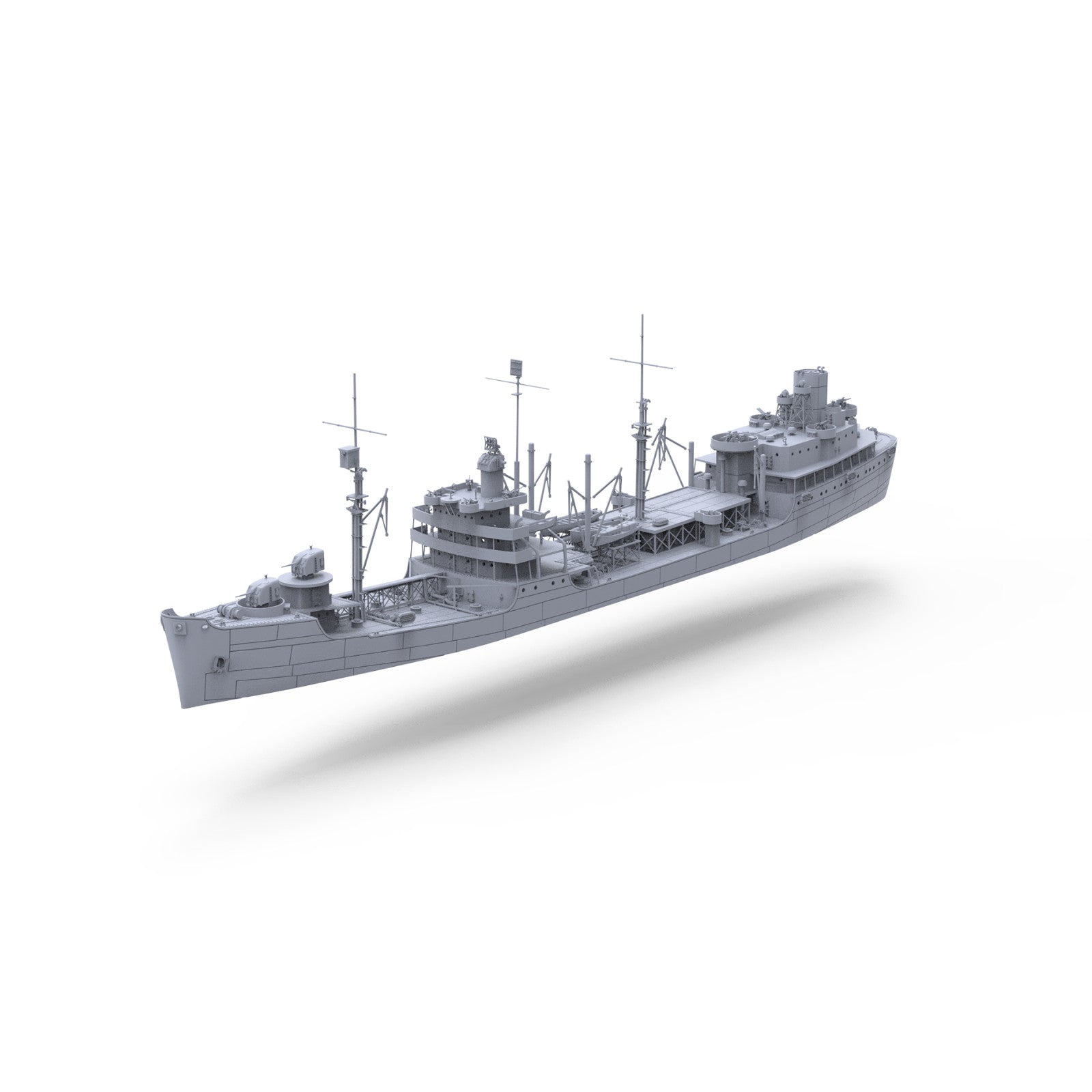 SSMODEL MRY-SFW SSC120 1/1250 Military Model USS Cimarron (AO-22) Auxiliary Ship
