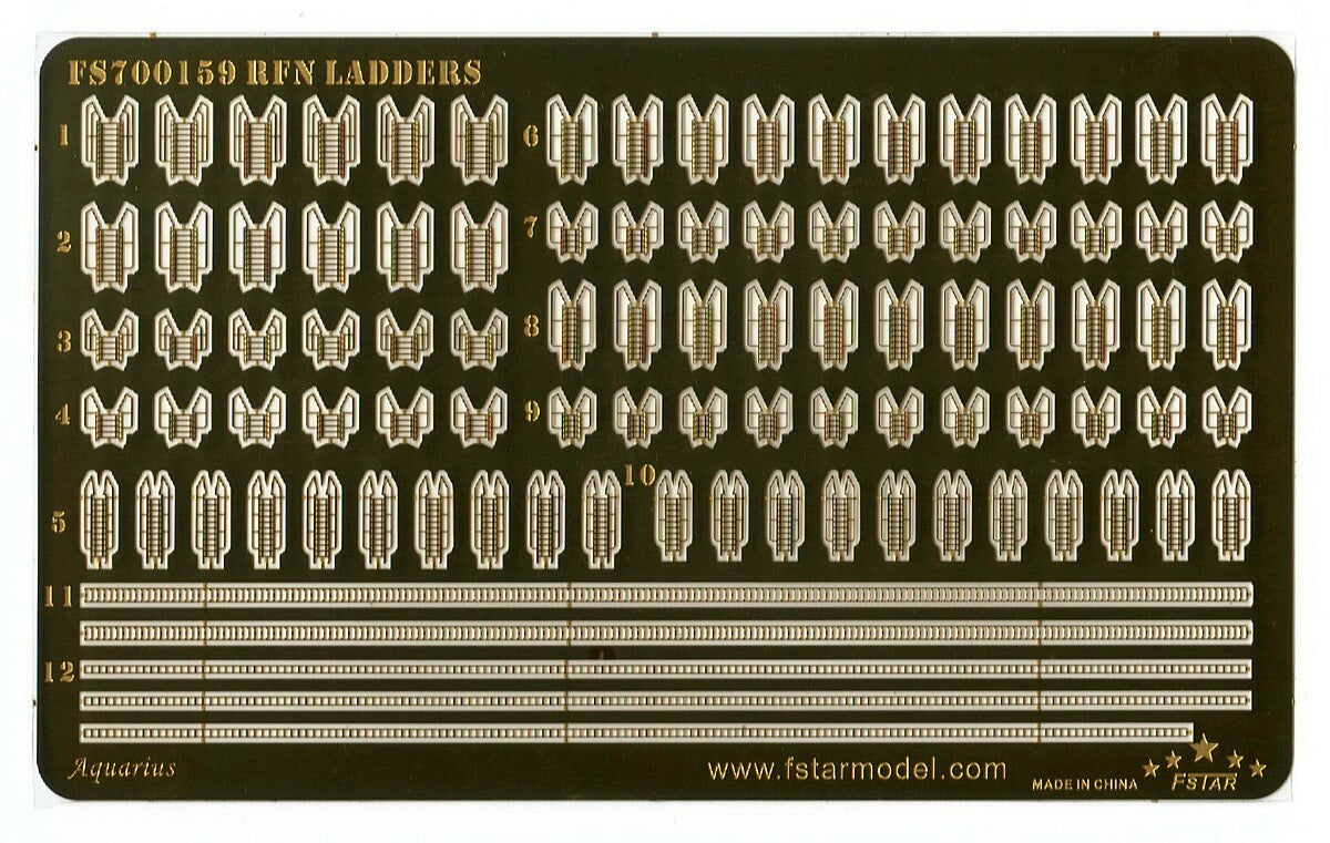 Five star FS700159 1/700 Modern Russian Soviet Navy Ladders — scale model kit