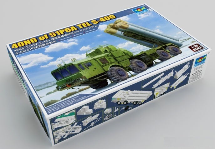 Trumpeter 01057 40N6 OF 51P6A TEL S-400 Model Kit 1/35 Secondary image