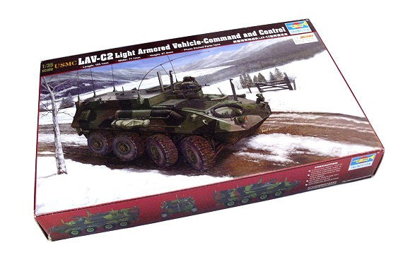 TRUMPETER 00371 Military Model 1/35 USMC LAVC2 Vehicle Command & Control P0371 — scale model kit