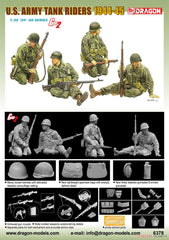 Dragon 6378 1/35 U.S. Army Tank Riders 1944-45 (Set of 4) Model Kit