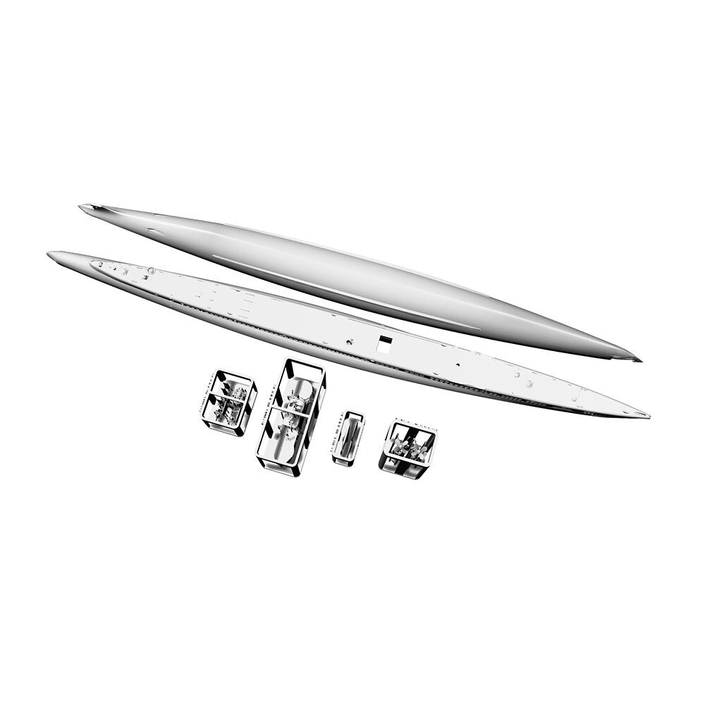 SSMODEL SSC350954S 1/350 Military Model US Navy Gato Class Submarine FULL HULL — detail view 5