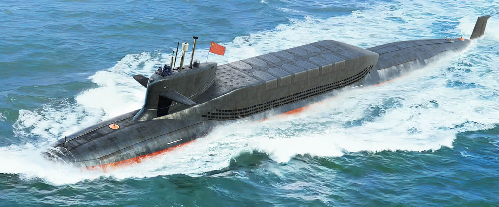 Hobbyboss 87025 1/700 PLAN Type 094A Jin Class SSBN Model Kit