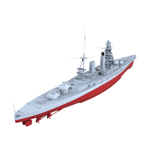 SSMODEL SSC209 1/1250 Japan Navy Nagato-class 2nd ship Mutsu Military Model
