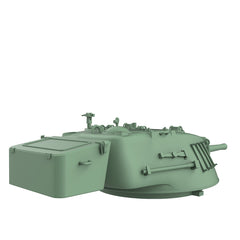 SSMODEL MRY-SFW LYTG72838 1/72 Military Model Kit US M7 Medium Tank Turret