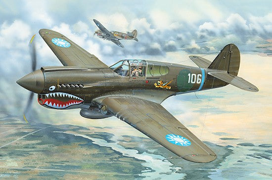 Trumpeter 02269 1/32 P-40E WAR HAWK Model Kit — scale model kit