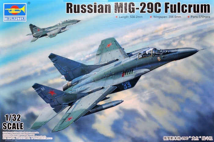 Trumpeter 03224 Russian MiG-29C Fulcrum — scale model kit