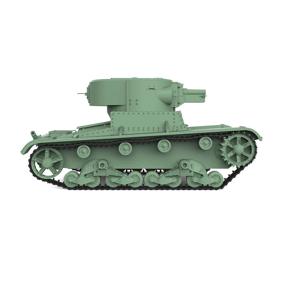 SSMODEL SS144600 1/144 Military Model Kit Soviet T-26-4 Light Tank