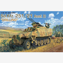 DRAGON 1/35 6217 Sd.Kfz.251/21 Ausf.D Drilling