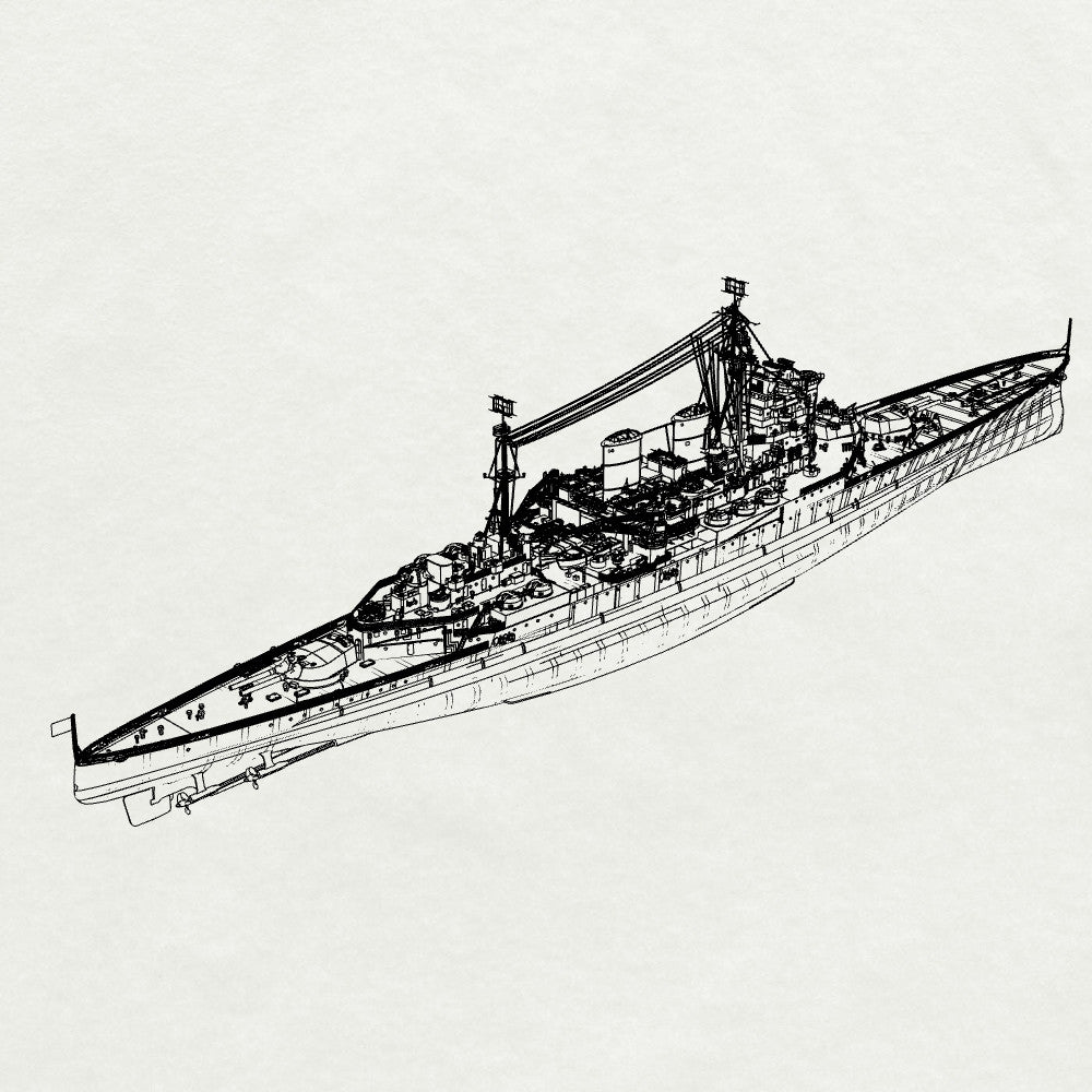 SSC600707S-A 1/600 Military Model Kit HMS Renown 1944 FULL HULL 3DPRINT — detail view 2