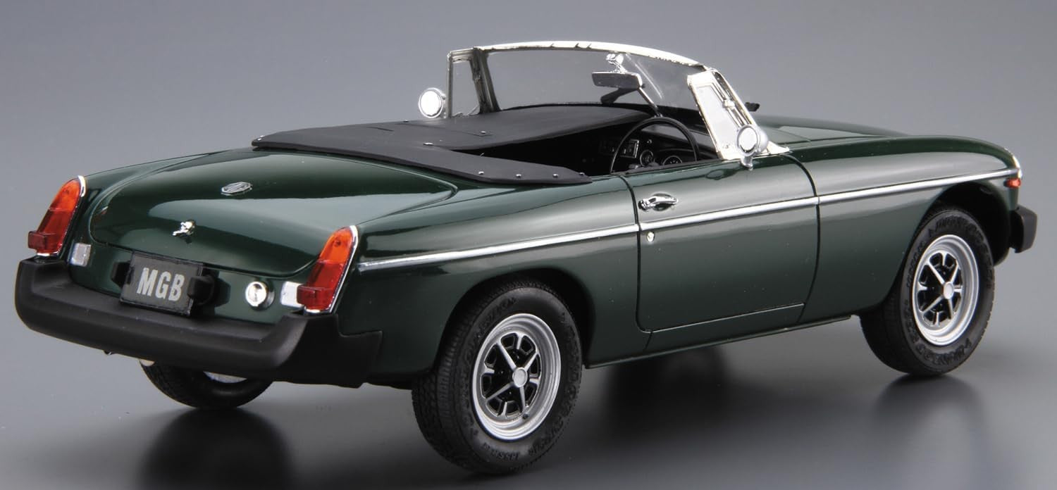 AOSHIMA AO-06881 1/24  Model Car Series No.102 BLMC G/HN5D MG-B MK-3 '74 Plastic Secondary image