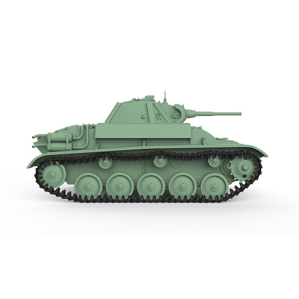 SSMODEL SS144605 1/144 Military Model Kit Soviet T-70 Light Tank — detail view 4
