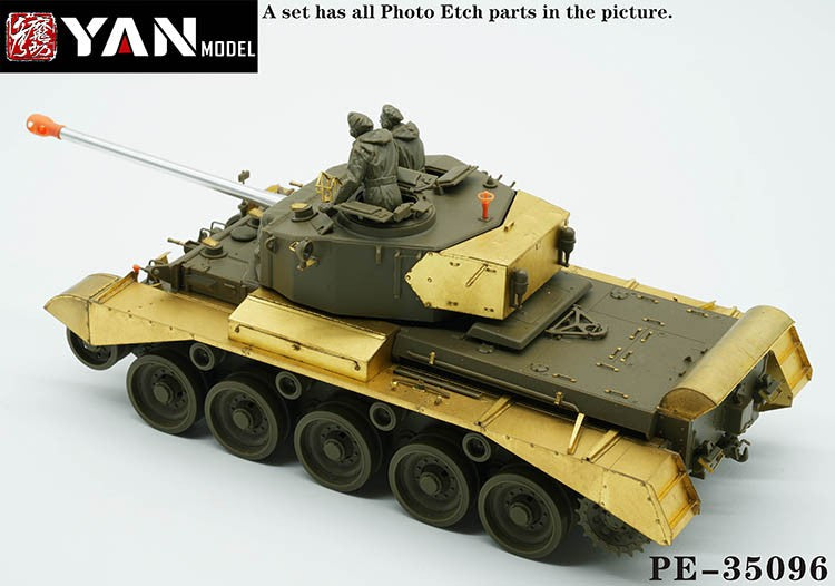 Yan Model PE35096 1/35 BRITISH CRUISER TANK A34 "COMET" (forTAMIYA 35380) — detail view 2