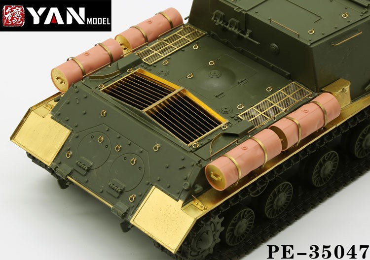 Yan Model 1/35 PE-35047 Russian JSU-152 heavy Self-propelled Gun forTAMIYA 35303 — detail view 5