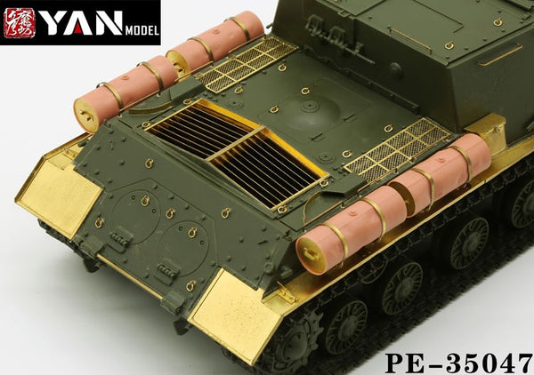 Yan Model 1/35 PE-35047 Russian JSU-152 heavy Self-propelled Gun forTAMIYA 35303