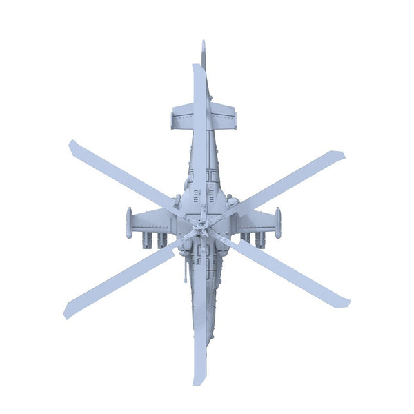 Yao's Studio LYR350902 1/350 Military Model Kit Soviet Ka-50 Helicopters 4pcs