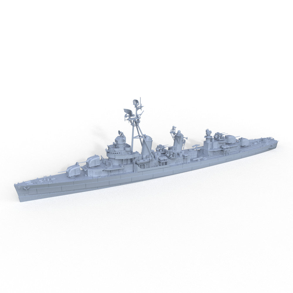 SSMODEL SSC600729 1/600 Military Model Kit German Z21 Destroyers Z4 1960