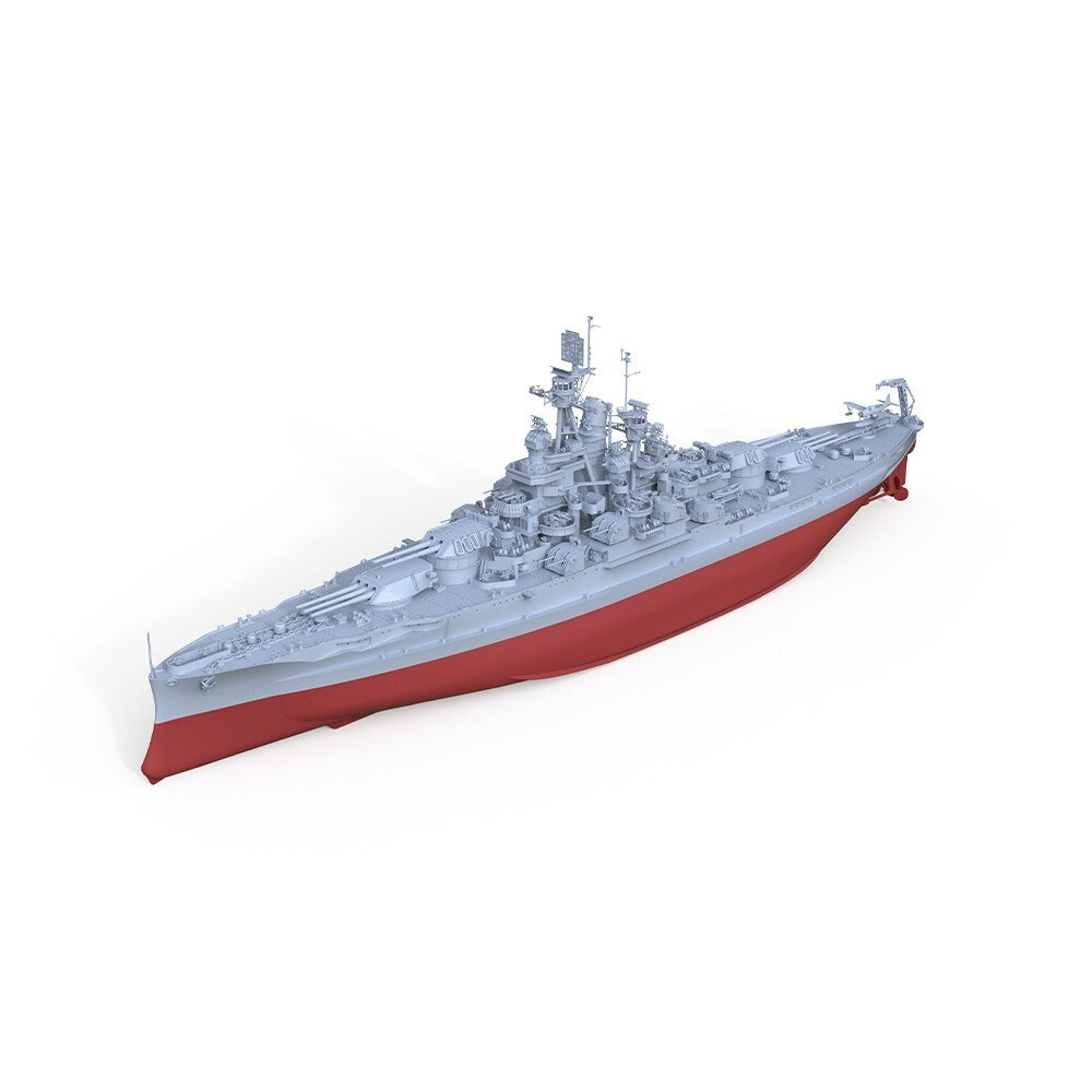 SSMODEL SSC1250560S 1/1250 Model Kit US Nevada Class Battleship BB-36 FULL HULL — detail view 2